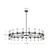 Revolve Clear Glass/Natural Brass 42 Lights Chandeliers