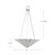 Martine 30-in Antique White 4 Lights Chandeliers