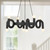 Sadie 23-in Matte Black Socket Chandelier