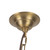 Crosby 33-in Brushed Gold Socket Chandelier