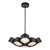 Arena 18-in Black LED Chandelier