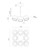 Arena 18-in Black LED Chandelier