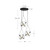 Aries 28-in Chrome LED Chandeliers