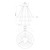 Cerchio 32-in White LED Chandeliers (CH87932)