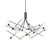 Moto 56-in Black LED Chandeliers
