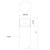 Dover 17-in Black LED Exterior Bollard