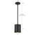 Nordic 6-in (5-in Dia.) Black LED Exterior Pendant