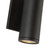 Nordic 6-in (2-in Dia.) Black LED Exterior Wall