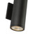 Nordic 10-in (3-in Dia.) Black LED Exterior Wall