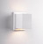 Mavis 5-in White LED Exterior Wall Sconce