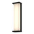 Bravo 20-in Black LED Exterior Wall Sconce