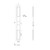 Aspen 60-in Black LED Exterior Wall Sconce