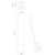 Nevis 24-in Graphite LED Exterior Wall Sconce