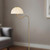 Crosby 68-in Brushed Gold Socket Floor Lamp