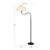 Crosby 68-in Brushed Gold Socket Floor Lamp