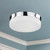 Lomita 11-in Chrome LED Flush Mount