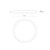 Mio 7-in White LED Flush Mount
