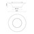 Emiko 16-in Matte Black 2 Lights Flush Mount