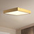 Sydney 11-in Aged Gold LED Flush Mount