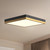 Sydney 14-in Aged Gold/Matte Black LED Flush Mount