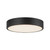 Adelaide 11-in Matte Black LED Flush Mount
