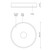 Parker 16-in Brushed Nickel LED Flush Mount