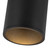 Lorna 6-in (4-in Dia.) 36 Degree Optic Black LED Pendant
