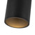Lorna 13-in (4-in Dia.) 36 Degree Optic Black LED Pendant