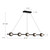 Elixir 48-in Brushed Gold LED Linear Pendant