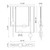 Tagliato 40-in Matte Black/Brushed Gold LED Linear Pendant