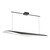 Taro 48-in Black/White LED Linear Pendant