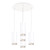 Cameo 14-in White 5-Light Multi Pendant