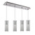 Champagne 25-in Chrome 4-Light Multi Pendant