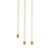 Motif 27-in Brushed Gold LED Multi Pendant