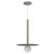 Elixir 19-in Brushed Gold LED Pendant