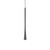 Taper 16-in Black LED Pendant