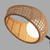 Lanai 25-in Black/Opal Glass LED Pendant