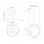 Halo 23-in Brushed Silver LED Pendant