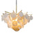 Serenity LED 40 inch Gold Leaf Chandelier Ceiling Light