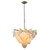 Serenity LED 40 inch Gold Leaf Chandelier Ceiling Light