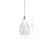 Victoria 5-in Chrome LED Pendant