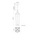 Delphine 20-in Natural Brass LED Pendant