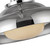 Palmetto 14-in Polished Nickel/Glossy Opal 1 Light Pendant