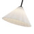 Serena 14-in Matte Black/Opal Glass 1 Light Pendant