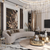 Art Glass Staircase Foyer Lighting Elegant Led Chandelier