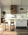 Tetsu 20-in Matte Black/Clear Glass 1 Light Pendant