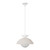 Perth 14-in White/Opal Glass 1 Light Pendant