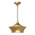 Emiko 12-in Brushed Gold 1 Light Pendant