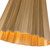 Plisse 12-in Aged Gold 1 Light Pendant (PD528012)
