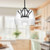Deco 18-in Clear/Black LED Pendant